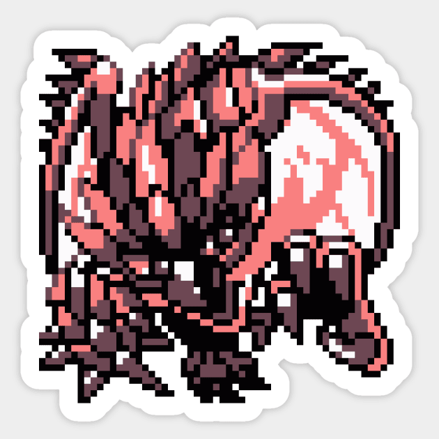 Rathalos Sticker by patackart